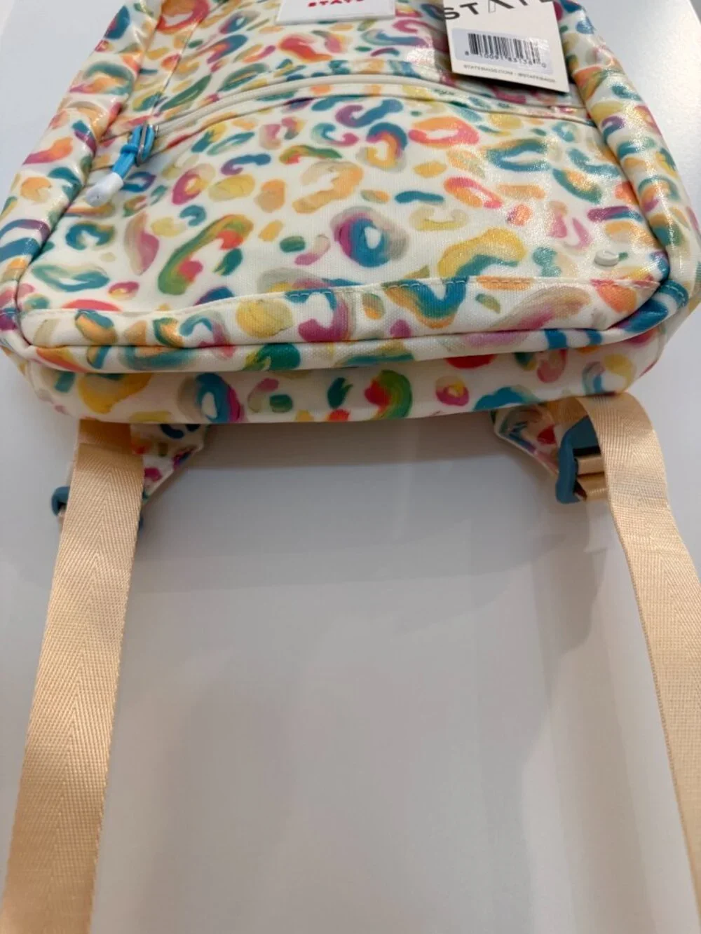 NWT - Kids Kane Mini Travel Backpack Painterly Animal Print
